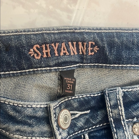 Shyanne Blue Boot Cut Jeans with Classic Stitching - Picture 3 of 8